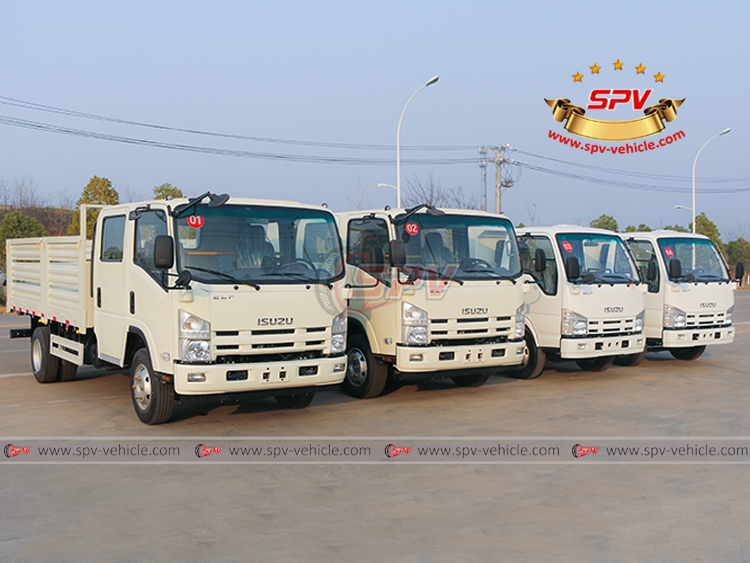 To Sint Maarten - 4 ISUZU trucks To Sint Maarten - 4 ISUZU trucks